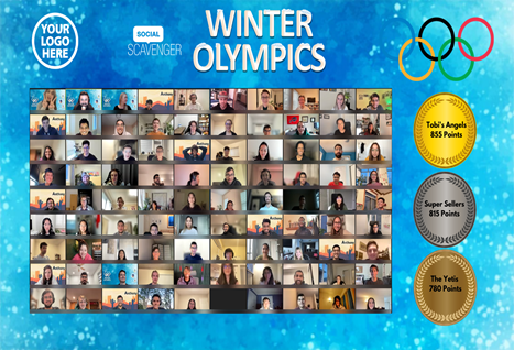 Virtual Winter Olympics end game highlight screenshot