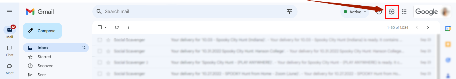 Gmail Step 1 screenshot