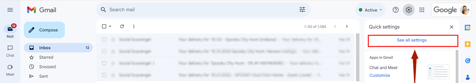 Gmail Step 2 screenshot