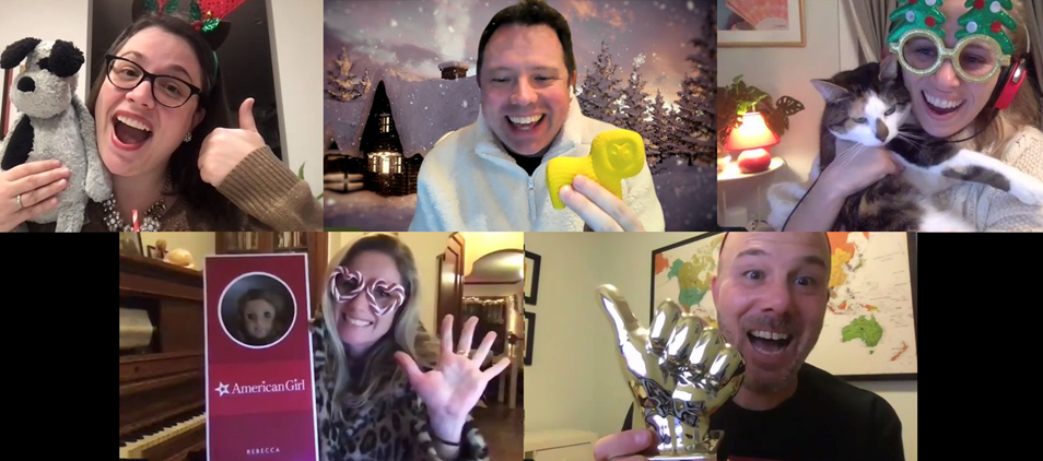Who Kidnapped Santa virtual team building experience