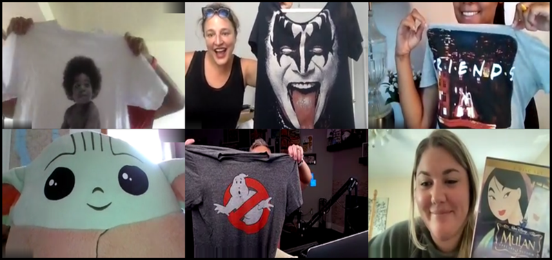Great Scott virtual team building challenge