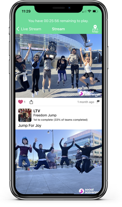 Amazing City Race app live stream