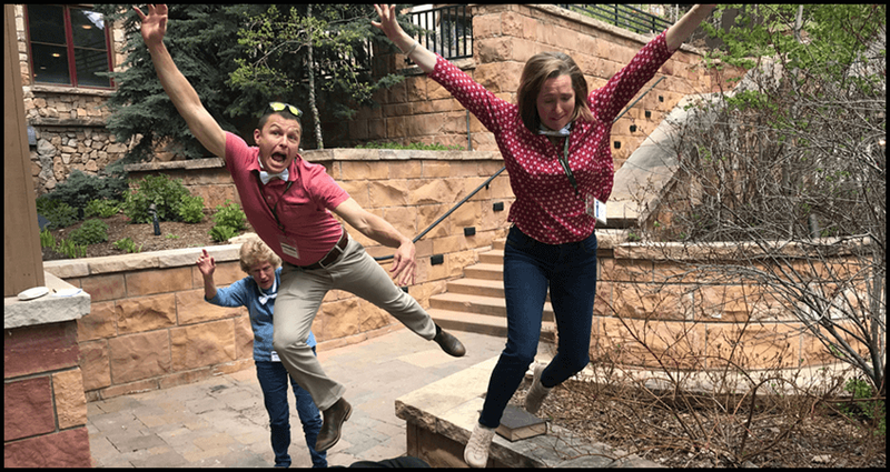 Mission Impossible team building photo challenge
