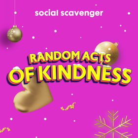 Random Acts of Kindness holiday game logo