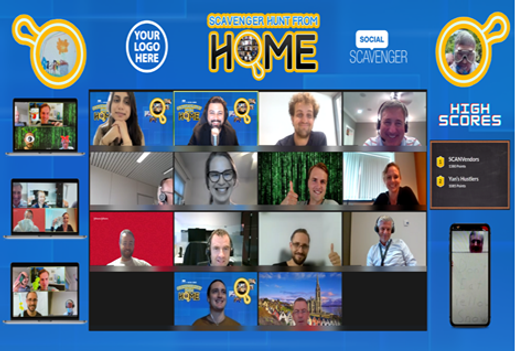 Scavenger Hunt From Home end game highlight screenshot