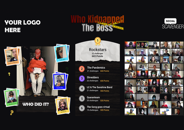 End of game wrap-up for Who Kidnapped the Boss
