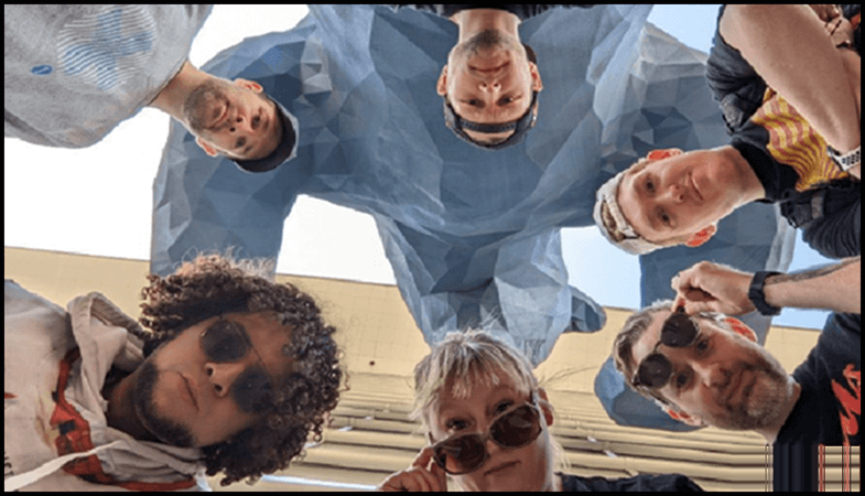 Teams playing Great Scott in-person city scavenger hunt