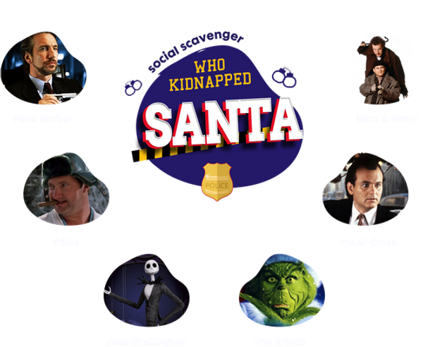 Who Kidnapped Santa virtual holiday whodunnit game