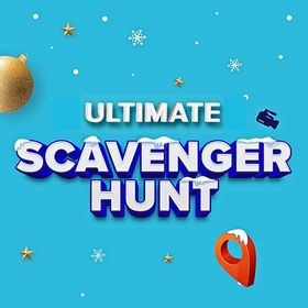 Ultimate Scavenger Hunt holiday game logo