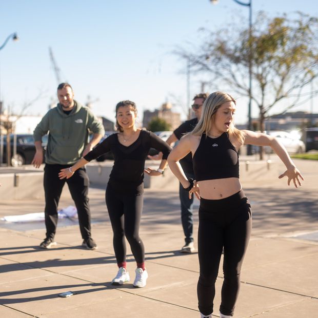 Viral Wednesdays route marker dance challenge