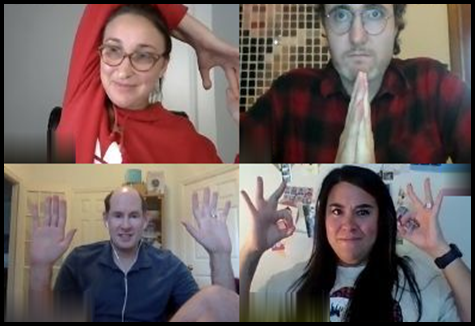 Virtual team building game wrap-up highlight
