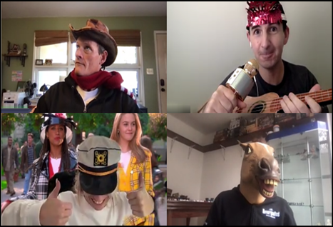 Virtual wrap-up moment from The Big Escape experience