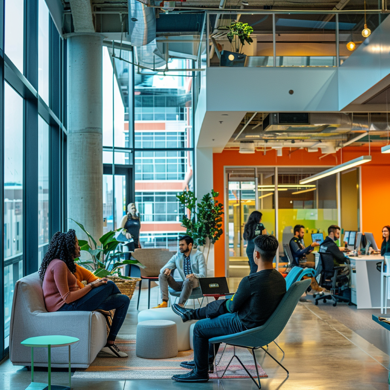 A_vibrant_and_modern_office_space_with_employees
